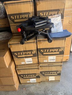 Mini Stepper Exercise Machine with Resistance Bands