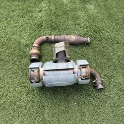 Can Am X3 OEM Muffler and Cat
