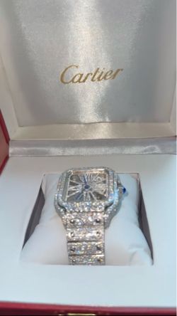 41mm VVS1 White Cartier Skeleton