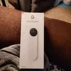 Google nest Doorbell Battery Snow NEW