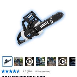 Bolton Tools 16-Inch Cordless Chain Saw 40V Max Lithium-ion