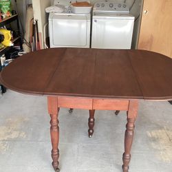 Drop Leaf GateLeg Table 19th Century Dining Table