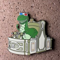 WDI - Toy Story Midway Mania Attraction Vehicle - GRAND OPENING - Rex LE 300
