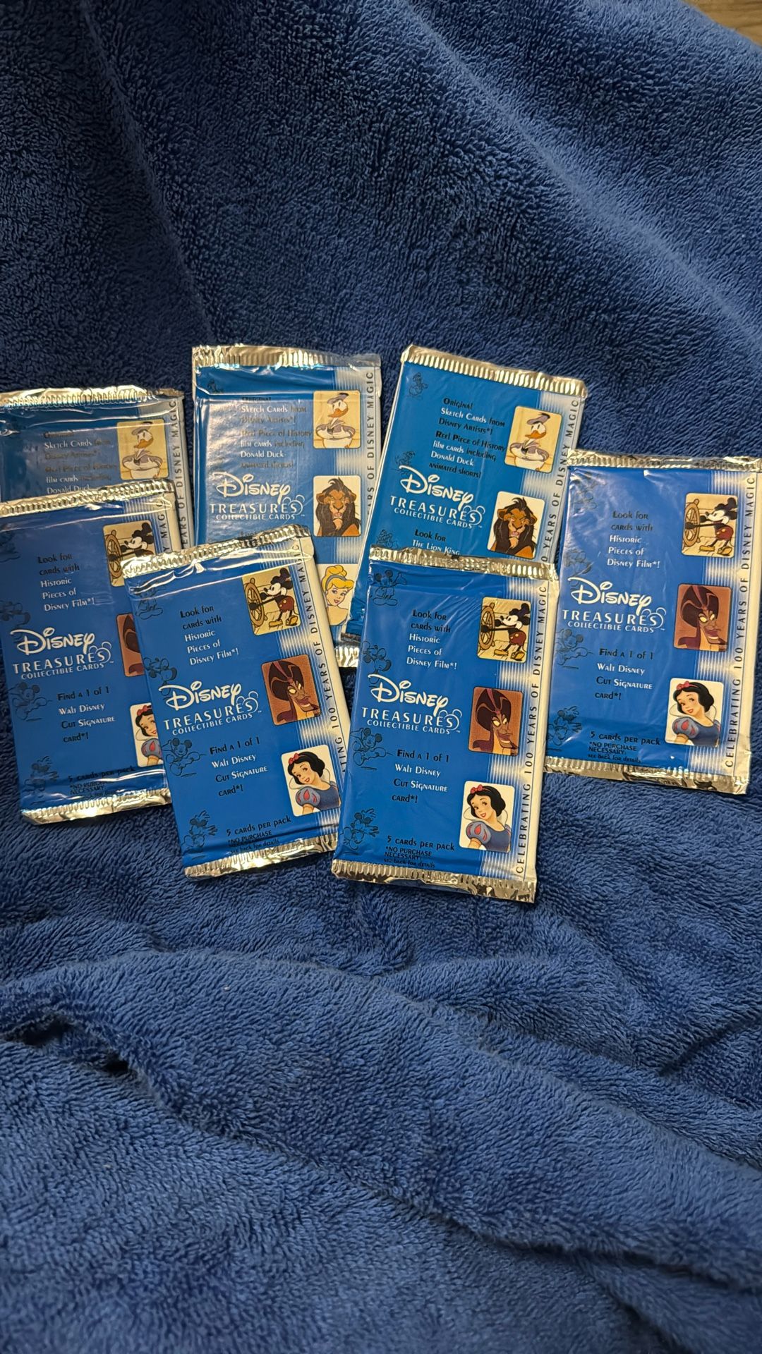 2003 DISNEY Treasures collectible cards factory sealed pack Upper Deck Series 2