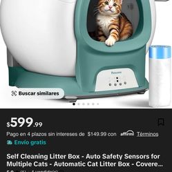  Automatic Cat Litter Box -