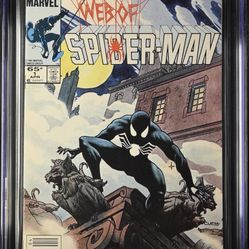 Web Of Spider Man #1 CGC 9.6 Newsstand White Pages 