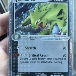 Tyranitar Ex  #17 Holo 