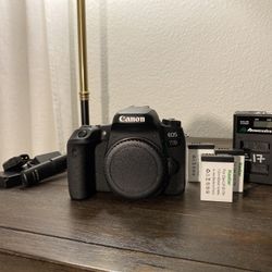 Canon 77D Camera 24.2 Megapixel DSLR with D Tap & PC Synch