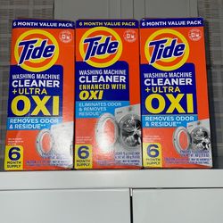 Tide washing machine cleaner - $6 each