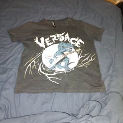 Versace Kids Dinosaur T Shirt