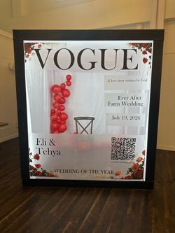 Vogue Magazine Photo Booth