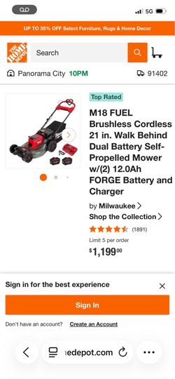 Milwaukee lawn mower