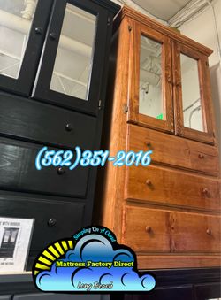 Tall wardrobe pinewood redwood wardrobe ropero armoire Nuevo