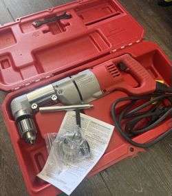 Milwaukee Corded Right Angle Drill 