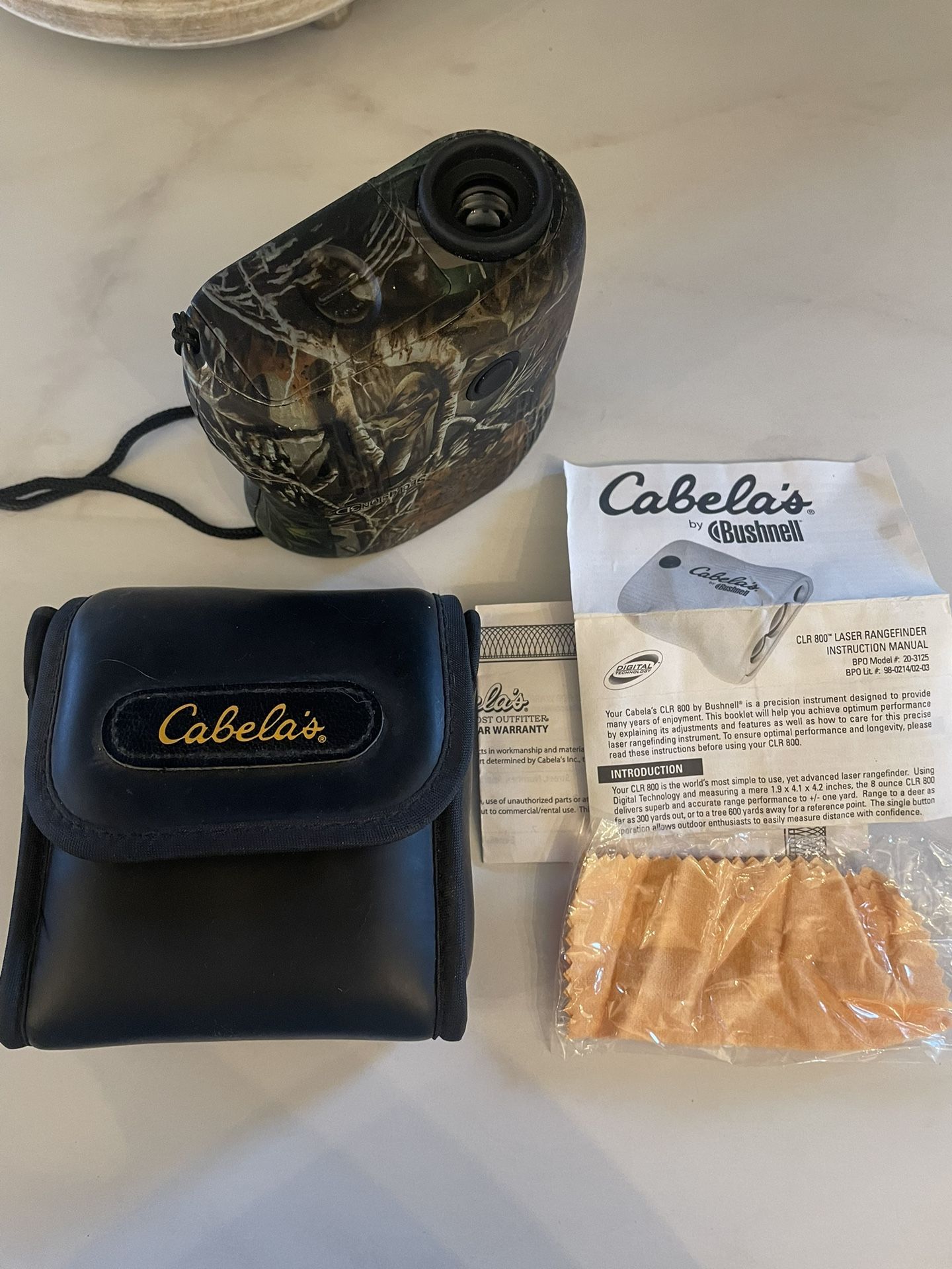 Cabela’s CLR 800 Laser Rangefinder 3D