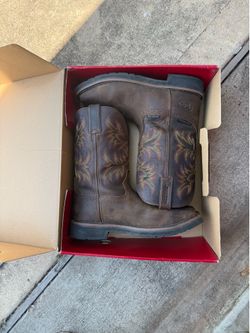 Justin work boots