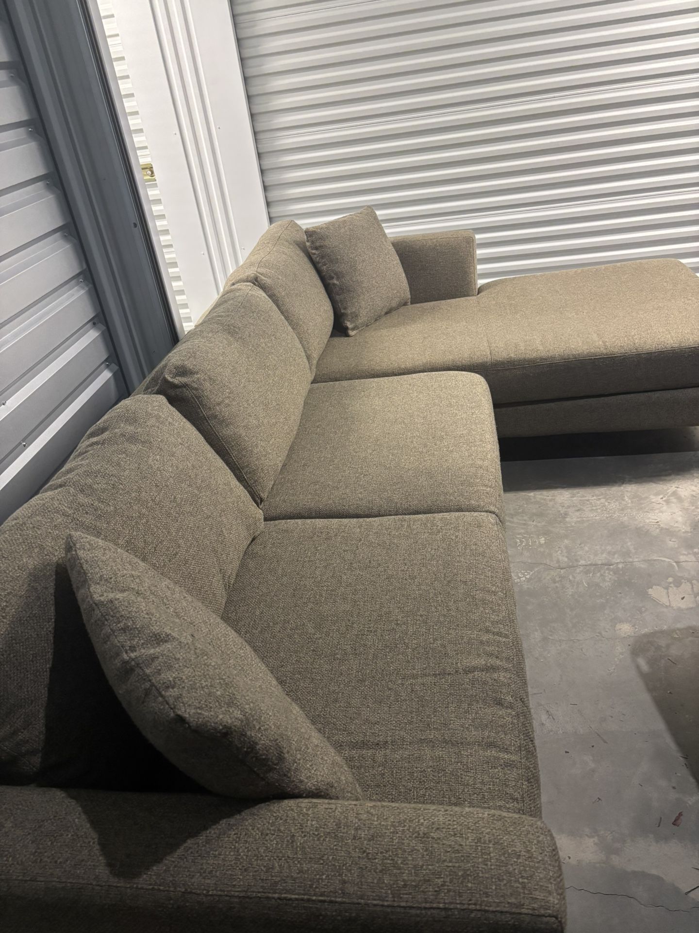 Sectional With Ottoman