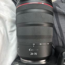 24 To 70 Rf Canon Lense 