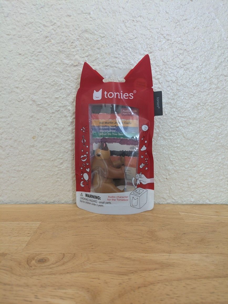 Tonies. Brown Bear Audio Character for The Toniebox