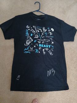 Limited Edition 24 Hour Mr.Beast Stream Shirt (Size Medium)