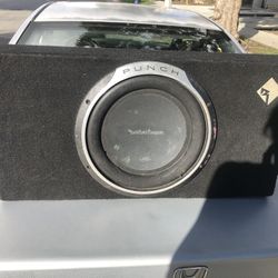 Rockford Fosgate Punch Subwoofer 