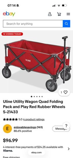 Uline Utility Wagon