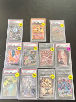 PSA TAG Pokemon Slabs