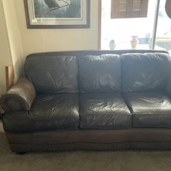 Brown couch set