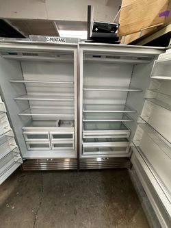 72 inch Subzero Refrigerator and Freezer Set