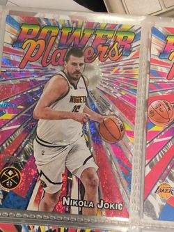 Nikola Jokic Topps Power Players Holo Trading Card