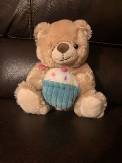 Birthday bear plush