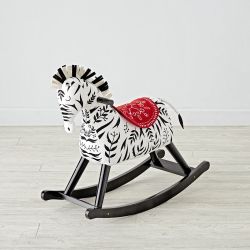 Crate and Kids Zebra Rocker
