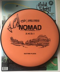 James Conrad MVP Nomad Autographed