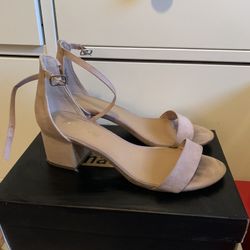 Steve Madden Blush Pink Strap Block Heels