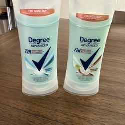 New 2 Degree Deodorants 