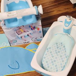 Bath Tub For Baby And Bath Seat 