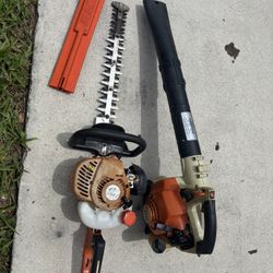 Hedge Trimmer Echo And Blower Stihl 
