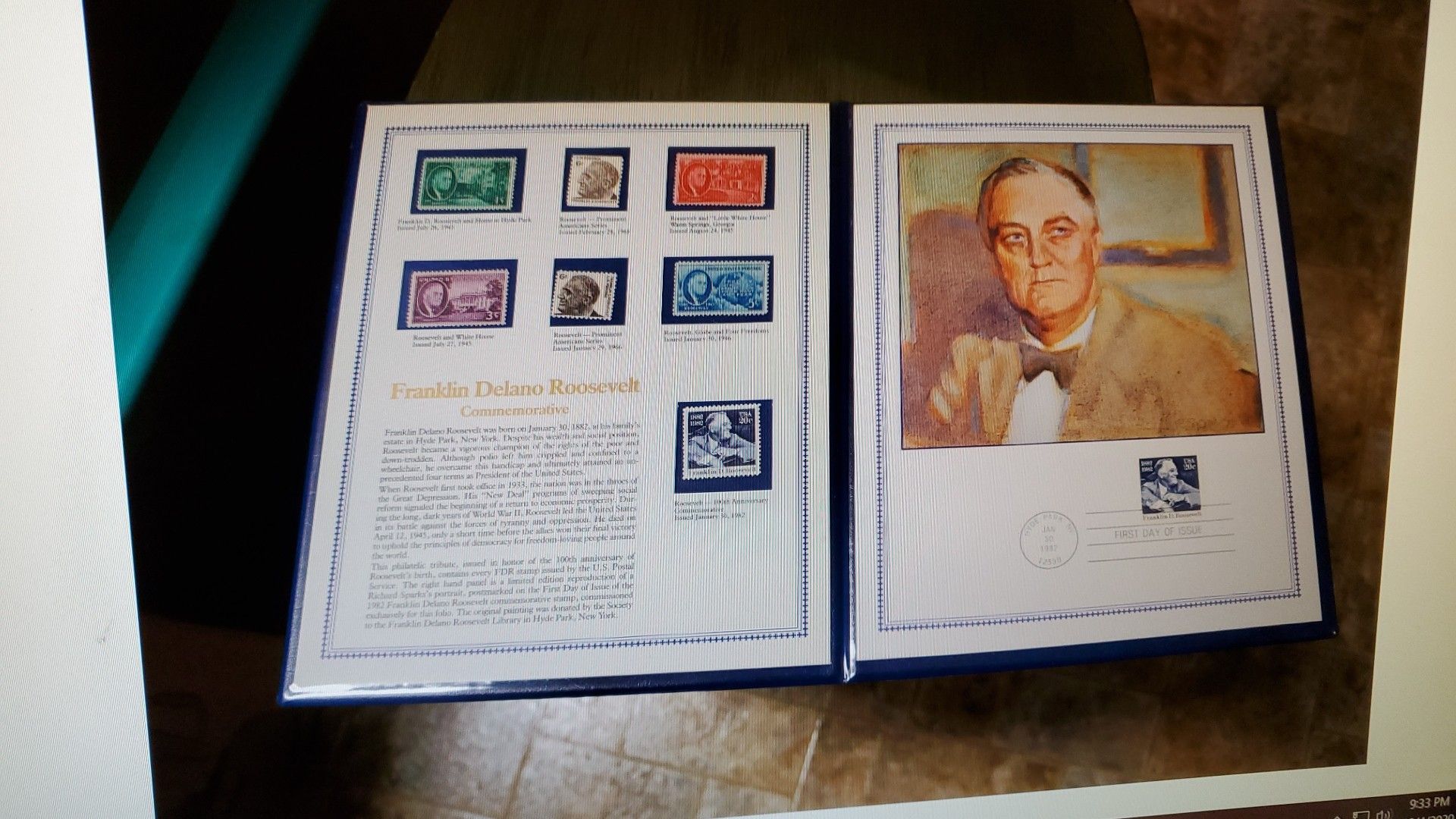 Franklin Roosevelt Stamp
