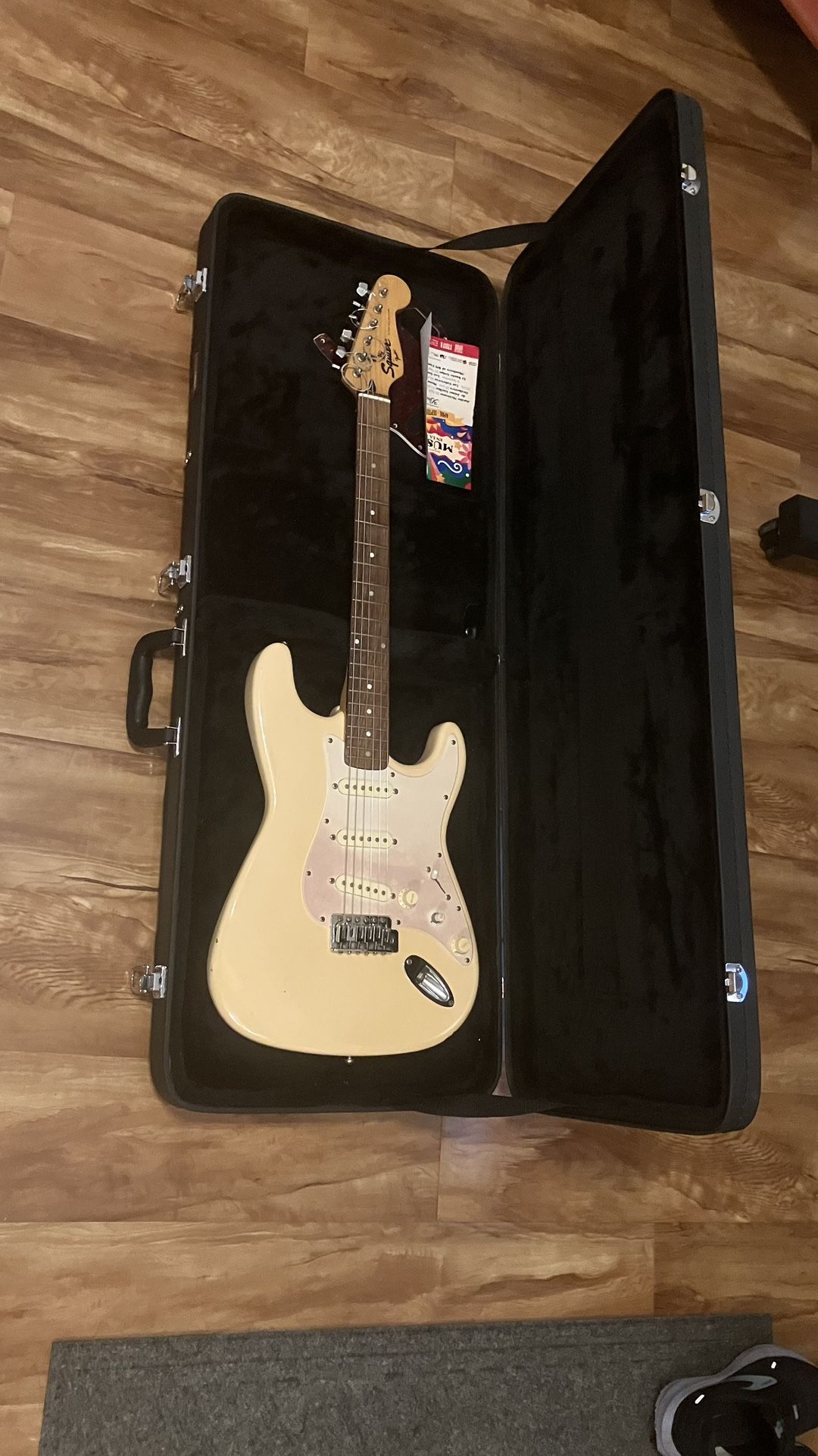 90s 1990s Squier Strat Guitar Stratocaster