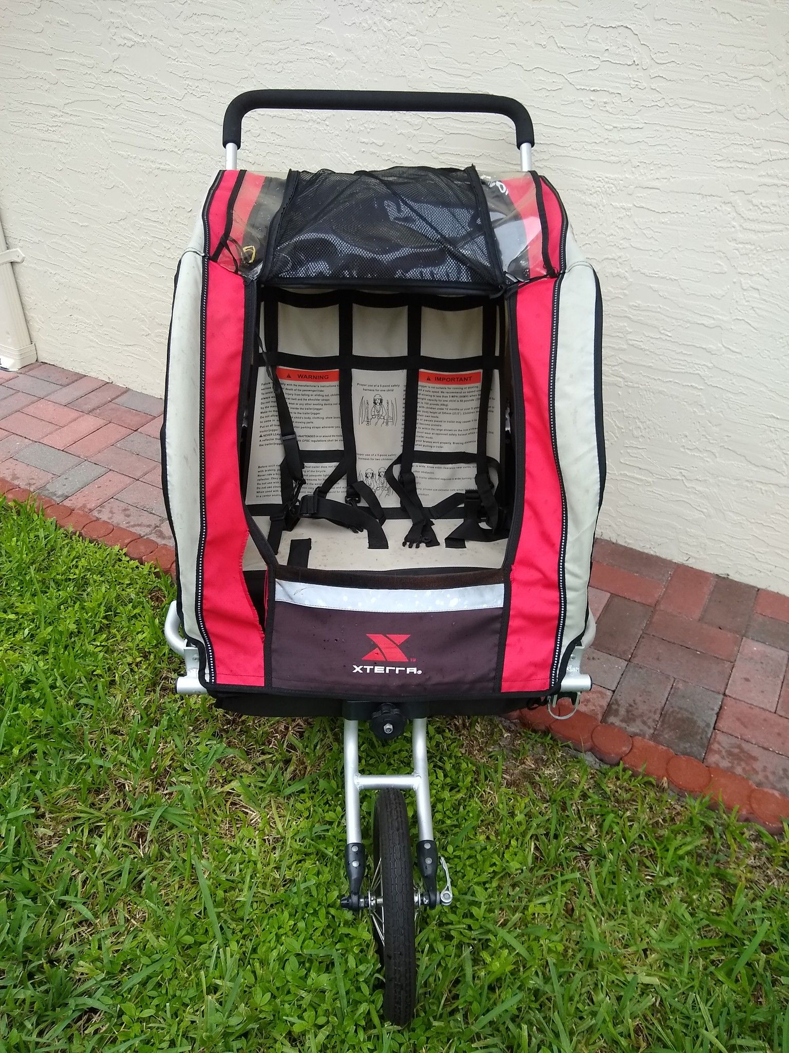 Xterra Ogden 2 in 1 bike trailer/stroller for Sale in Boca Raton, FL