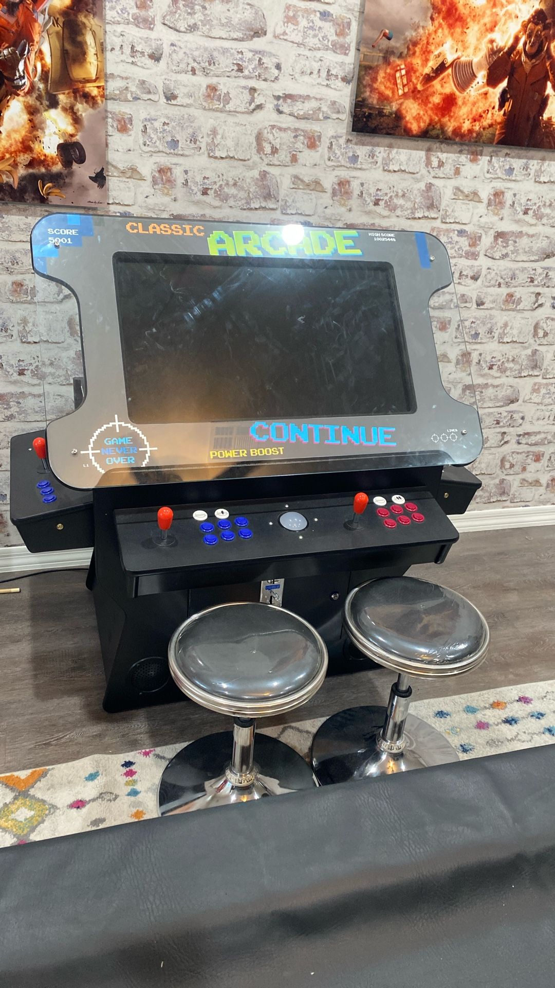  Classic Arcade Cocktail Lift Top Arcade machine