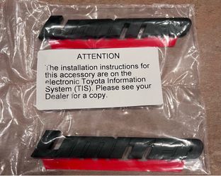 Genuine 2022 - 2026 Toyota Tundra Limited Black Out Overlay New Might Fit Other Limited Application Years & Models