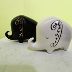 Kate Spade Lenox Woodland Park Elephants Salt &Pepper Set 