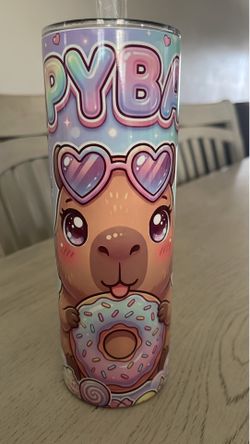 20 oz Tumblers with lid and straw