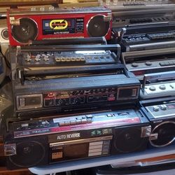Vintage  Boom Boxs