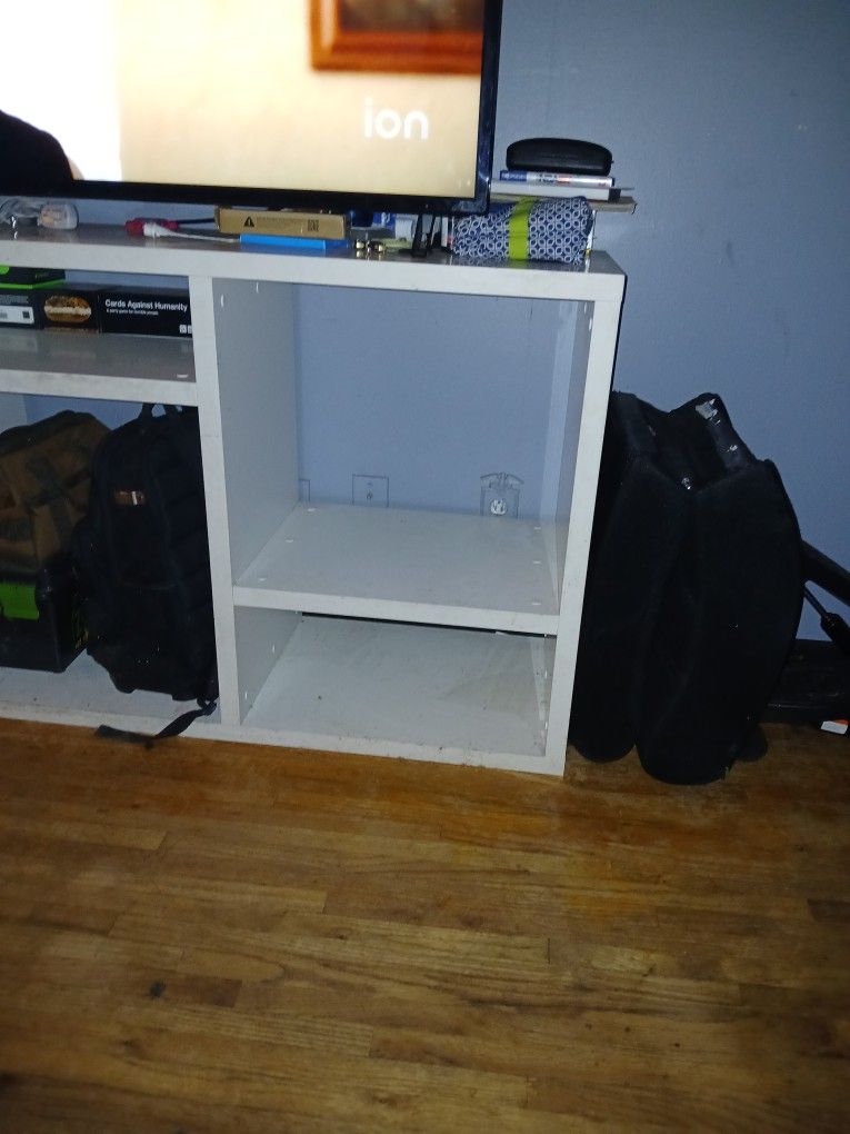 Got All White TV Stand Or Book Shelf