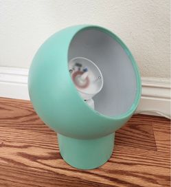 Mid-Century Modern Style Teal Eyeball Desk Lamp