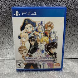 Tales Of Vesperia Definitive Edition Sony PlayStation 4 PS4, TESTED & WORKING!