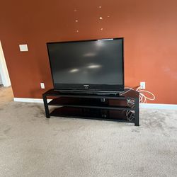 Tv And Tv Stand 