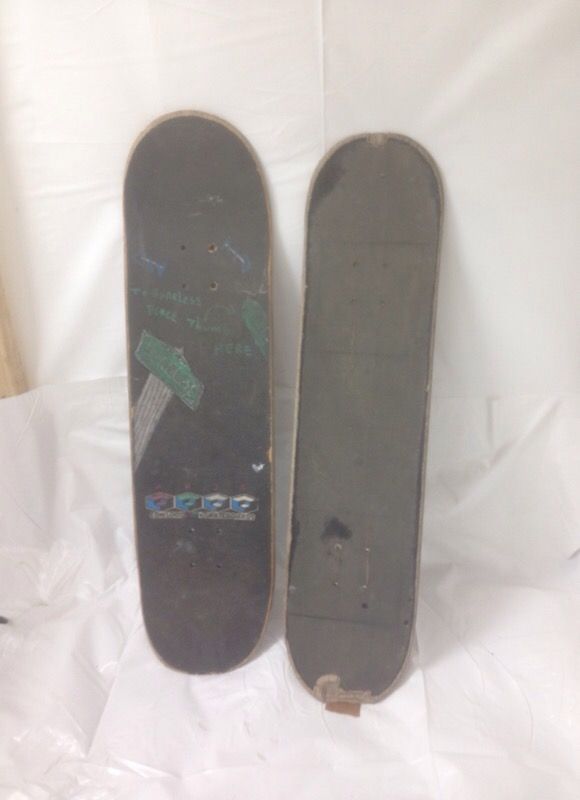 Old Used Broken skate boards wanted.